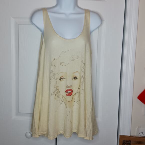 Wildfox Marilyn Monroe Watercolor Tank - Picture 5 of 10